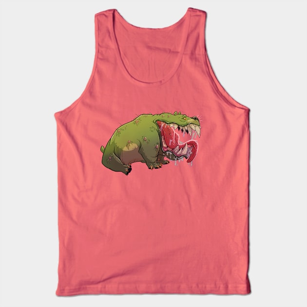 Cryptid Collection: Mutant Hound Tank Top by FyreWriter